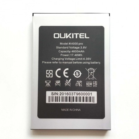 Spare parts - Oukitel K4000 Pro Battery