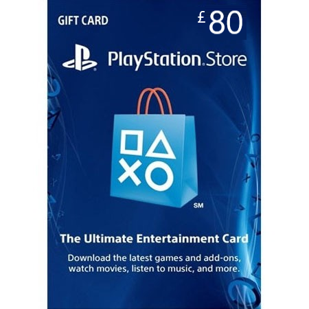 PSN UK dopuna kredita 80 GBP /Digital Code