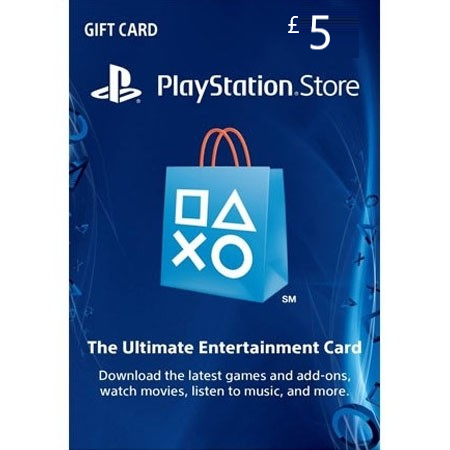 PSN UK dopuna kredita 5 GBP /Digital Code