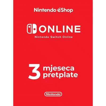 Nintendo pretplata 3 mjeseca USA /Digital Code