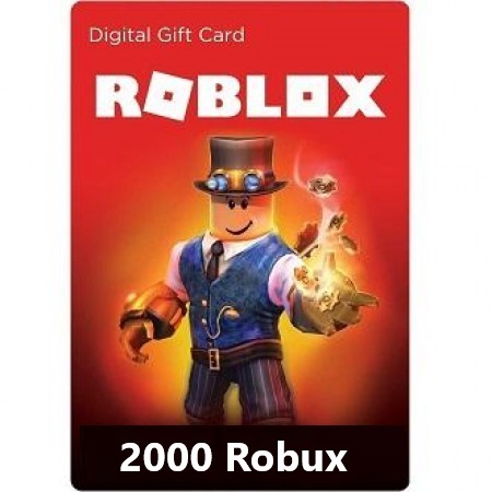 ROBLOX dopuna kredita 2000 Robux /Digital Code