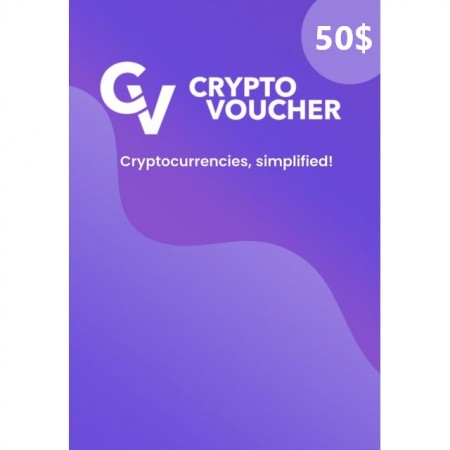 Crypto Voucher Card 50 USD /Digital Code