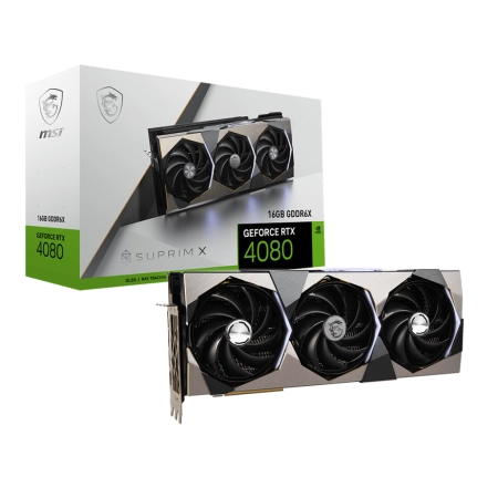 MSI nVidia GeForce RTX 4080 16GB SUPRIM X Gaming