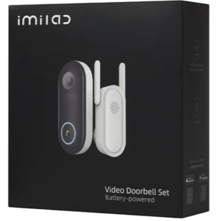 Imilab 2.5K Wi-Fi Battery Video Doorbell