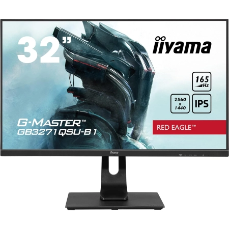 32" IIYAMA G-Master Red Eagle 2K 165 HZGB3271QSU-B1 Gaming Display