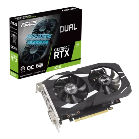 ASUS nVidia GeForce Dual RTX 3050 6GB OC