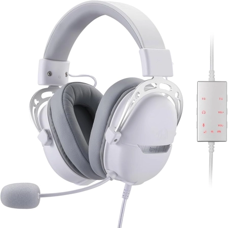  ReDragon - Gaming slušalice sa mikrofonom Aurora H376W White 7.1 
