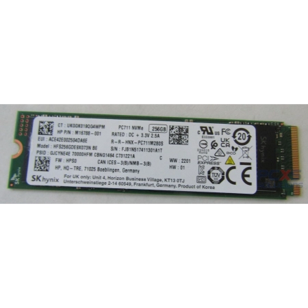  HP PC711 SSD 256GB M.2 NVME bulk 