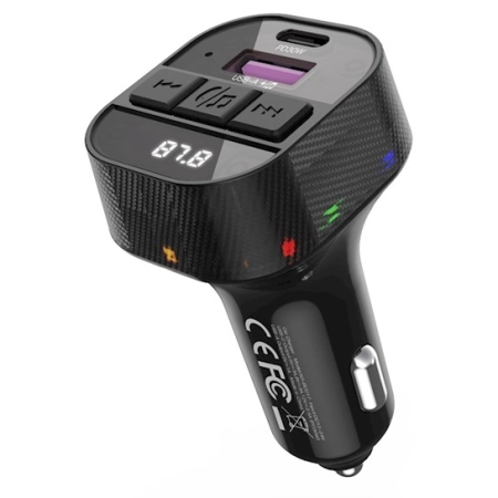 XO BCC17 FM Transmitter Bluetooth + Car charger 30W