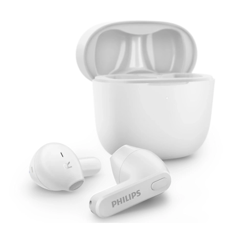 PHILIPS Wireless Slušalice sa mikrofonom TAT2236WT White