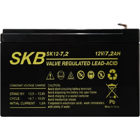 SKB Akumulatorska baterija 12V 7.2Ah