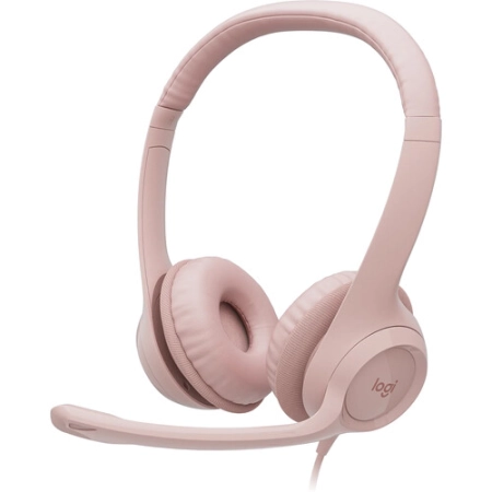  Logitech Slušalice H390 USB Pink 