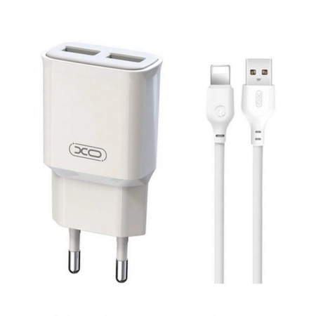 XO L92C  Dual 2.4A Charger + Micro cable