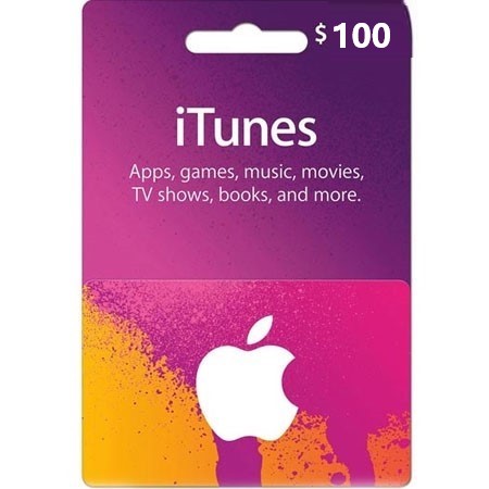 iTunes dopuna kredita 100 USD /Digital Code