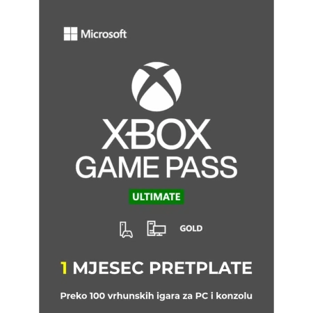 XBOX Game Pass Ultimate pretplata 1 mjeseca EU /Digital Code