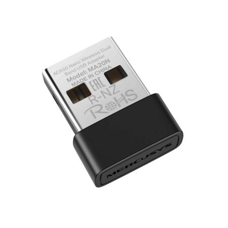 Mercusys MA20N AC650 Wireless Nano USB Adapter