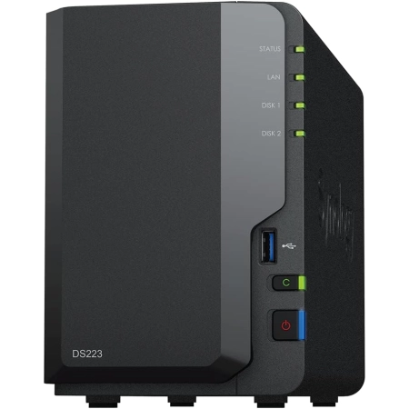 Synology Disk Station DS223 NAS server 2 bays