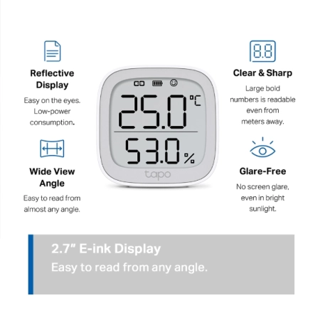 TP-Link Tapo T315 Sensor za Temperaturu i Vlažnost