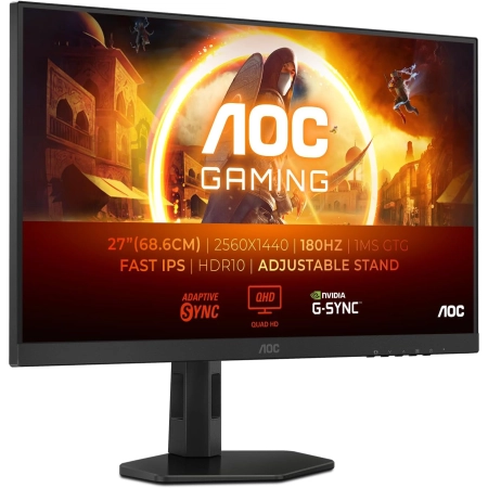 27" AOC Q27G4XF QHD 180Hz 2K Gaming Display