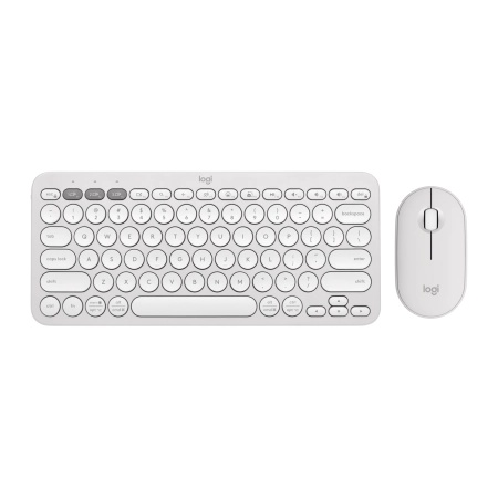 Logitech Pebble 2 Tastatura + Miš Wireless White