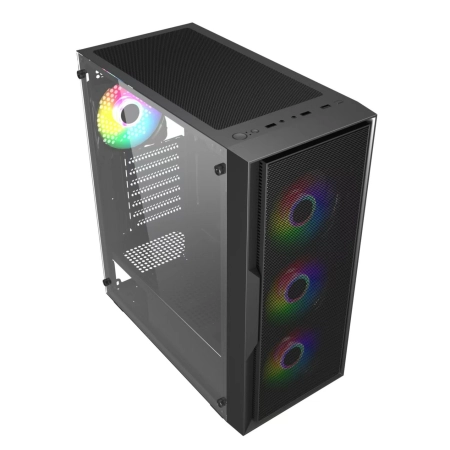 UBIT Gaming Case + 4 RGB fans UB-1V