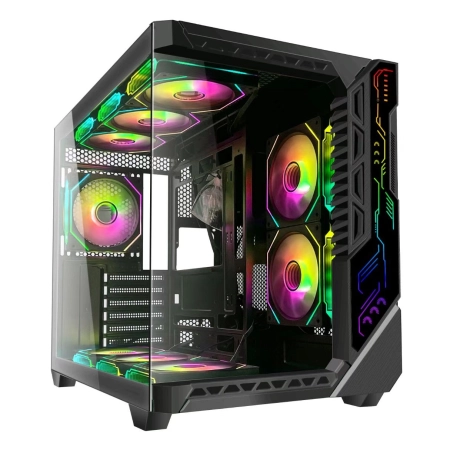 UBIT Gaming Case + 9 RGB fans + Remote UB-TBI