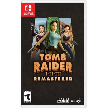 Tomb Raider I-III Remastered Starring Lara Croft /Switch