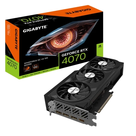 Gigabyte nVidia GeForce RTX 4070 Windforce 12GB OC