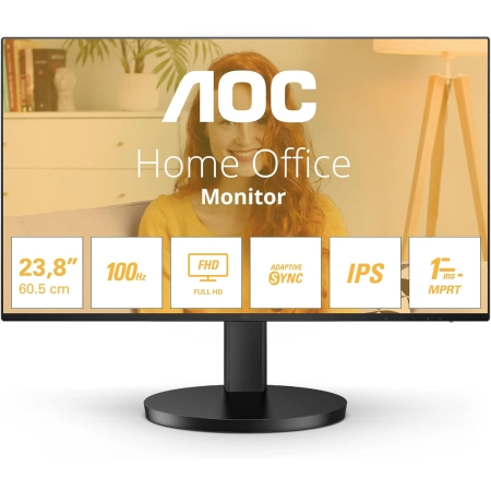 23.8" AOC 24B3HA2 100Hz Display