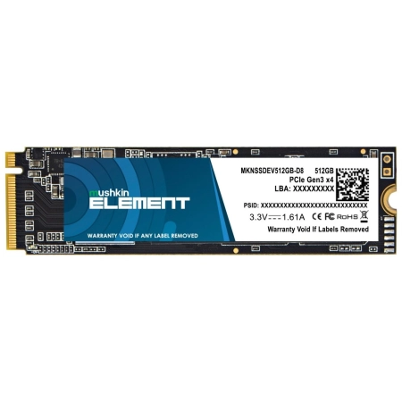 Mushkin Element SSD 512GB M.2 NVMe