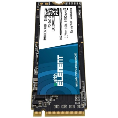 Mushkin Element SSD 512GB M.2 NVMe