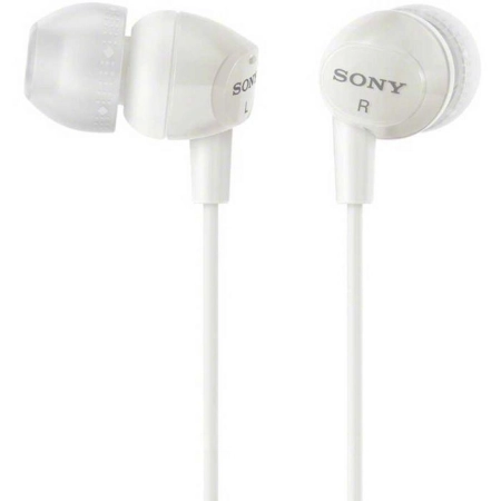  Sony slušalice EX-15 White sa mikrofonom 