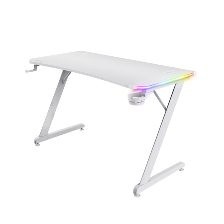 Trust GXT709W Luminus Gaming Stol White RGB