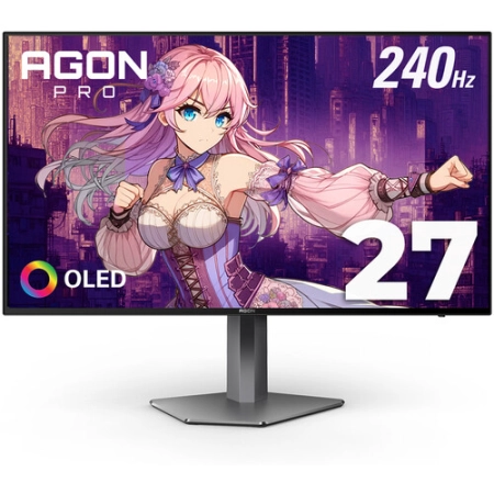 27" AOC AGON PRO  OLED AG276QZD 2K 240Hz Gaming Display