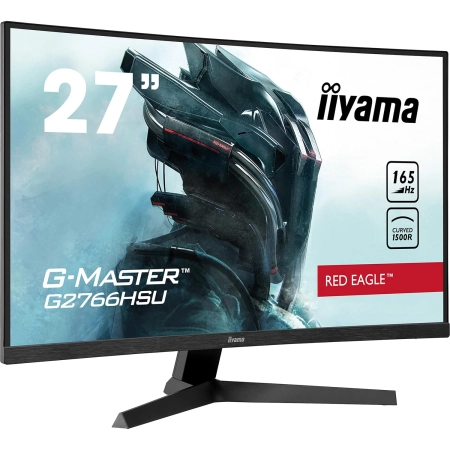 27" IIYAMA G2766HSU-B1 G-Master Red Eagle Curved Display